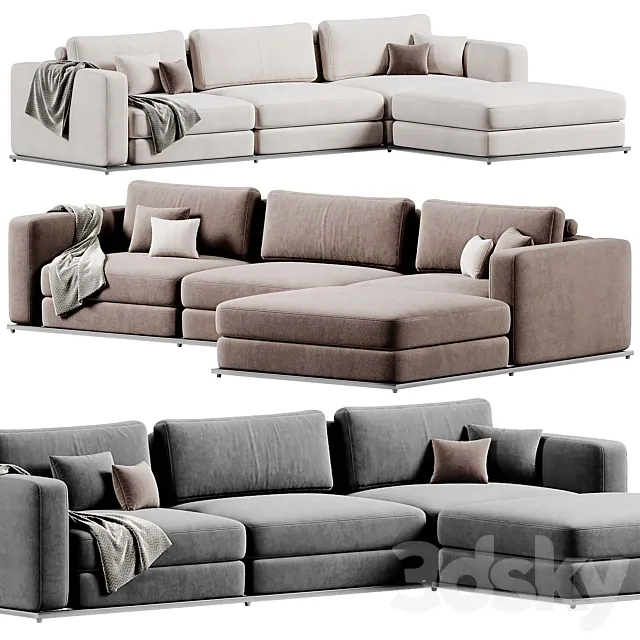 Milo Modular Sectional Sofa By RoveConcepts | Sofa 3D Model