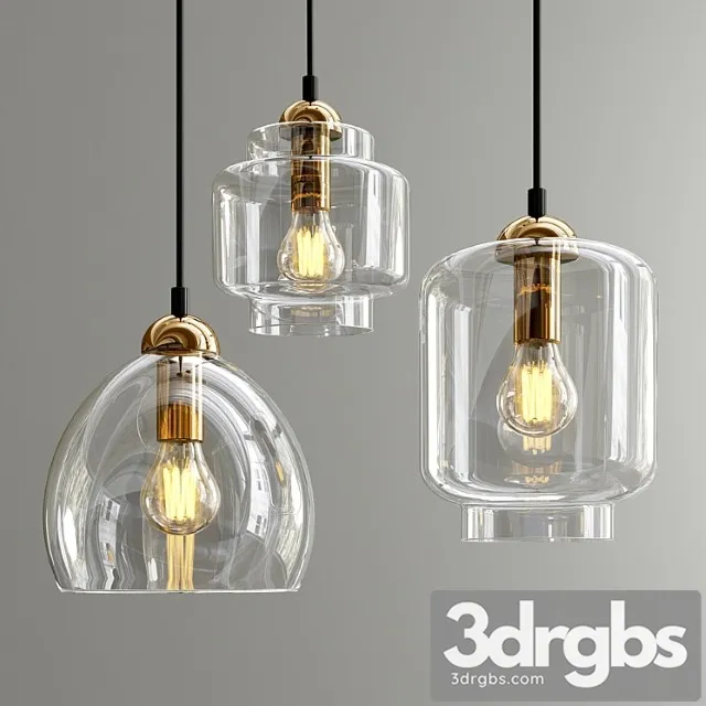 Milo pendants 3D Model Download Milo pendants 3D Model Download