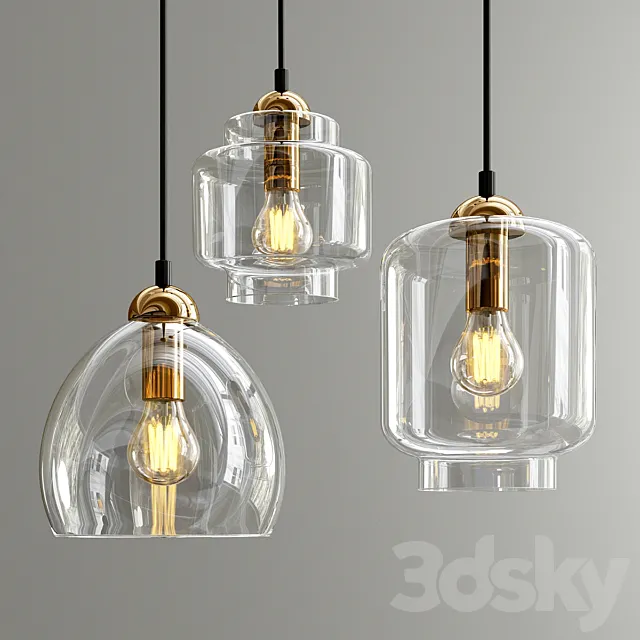 Milo pendants 3D Model