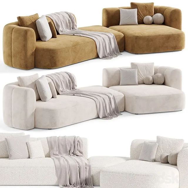 MILO SOFA Marelli By Casadesign 3D Model MILO SOFA Marelli By Casadesign 3D Model