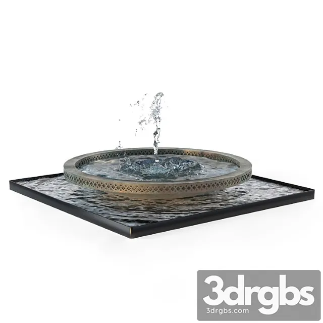 Mimeo Fountain By David Harber 3D Model Download