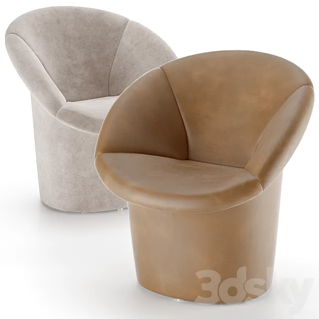 Mimosa armchair 3DModel