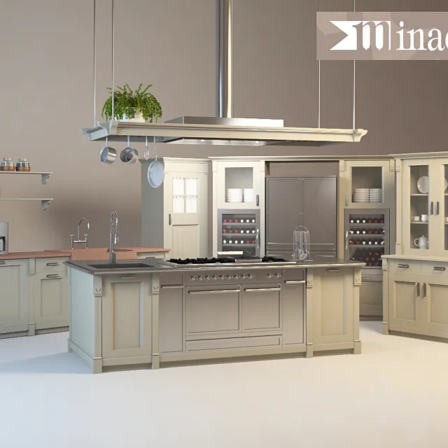 Minacciolo kitchen 3D Model