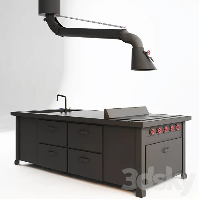 Minacciolo Mina 3D Model