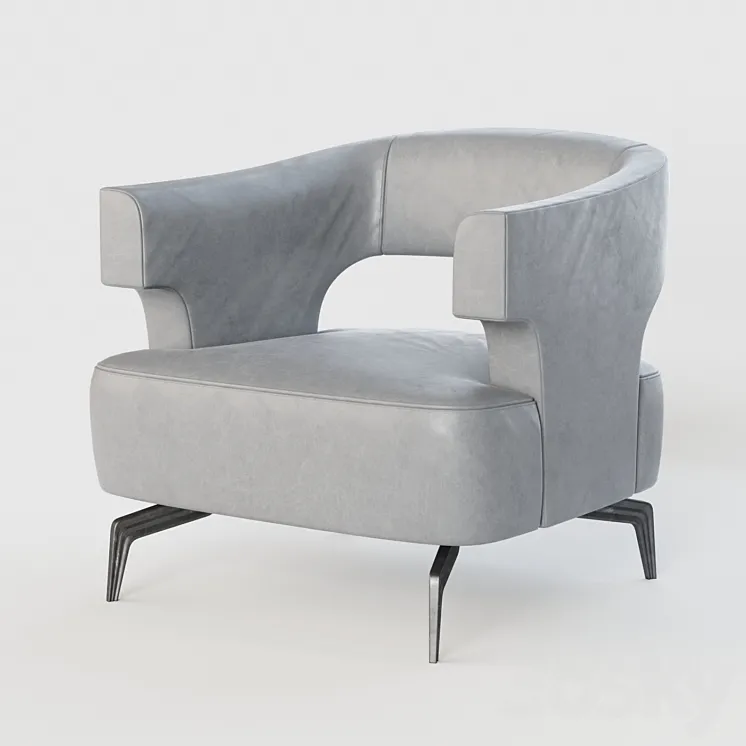 Minerva Lounge Chair 3D Model Free Download