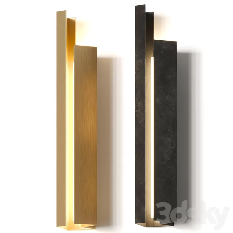 Mingardo Piega Wall Lamp 3D Model Free Download