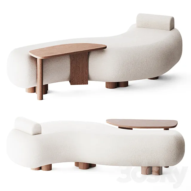 Minho sofa by Greenapple design 3DModel Minho sofa by Greenapple design 3DModel