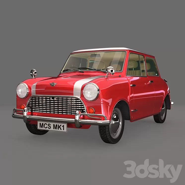Mini Cooper S MK1 3D Model