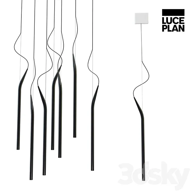 Mini Mini Luceplan 3D Model Mini Mini Luceplan 3D Model