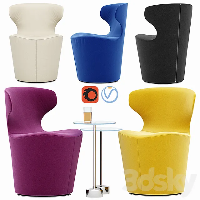 Mini Papilio chair 3DModel Mini Papilio chair 3DModel