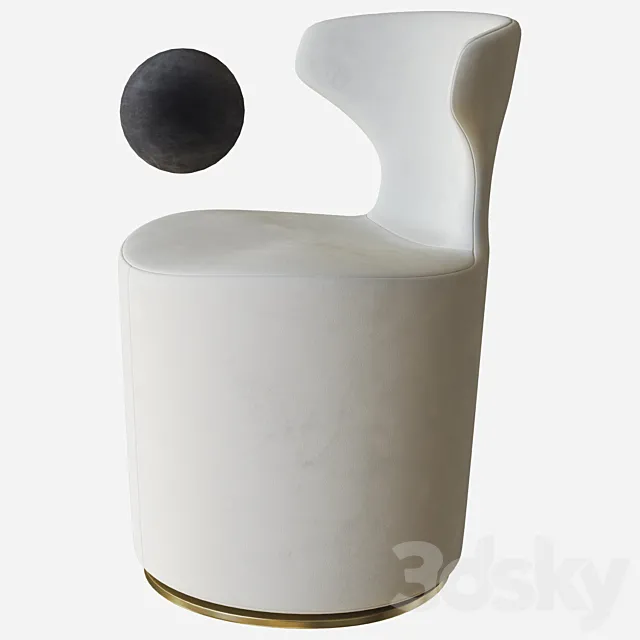 mini papilio chair b & b italia 3D Model