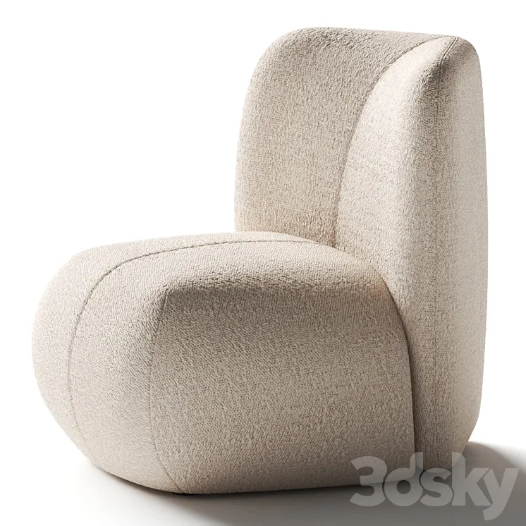 Miniforms Boterina Armchair 3D Model Free Download