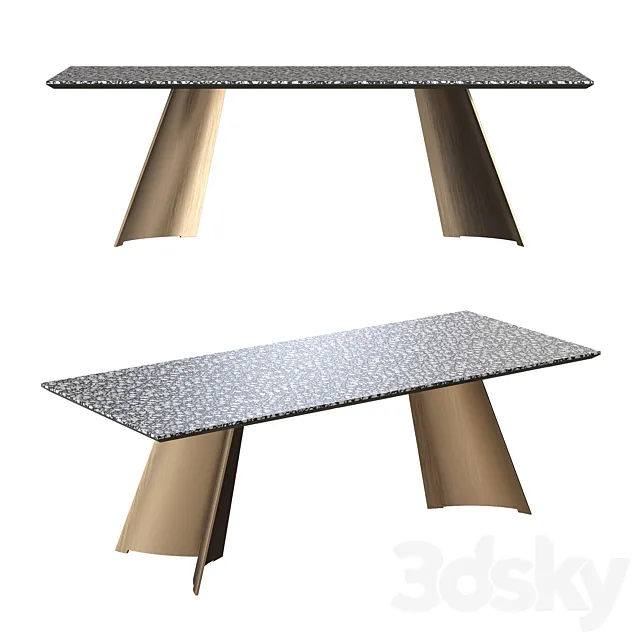 Miniforms Maggese Dining Table 3DModel