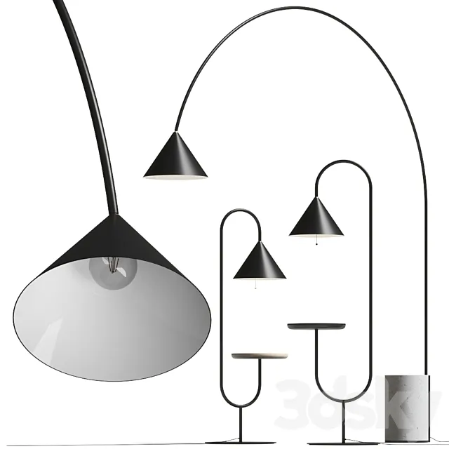 Miniforms Ozz Floor Lamps Collection 3DModel