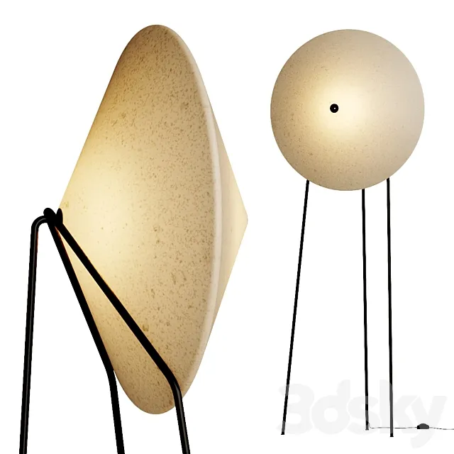 Miniforms Rificolona Floor Lamp 3D Model Miniforms Rificolona Floor Lamp 3D Model