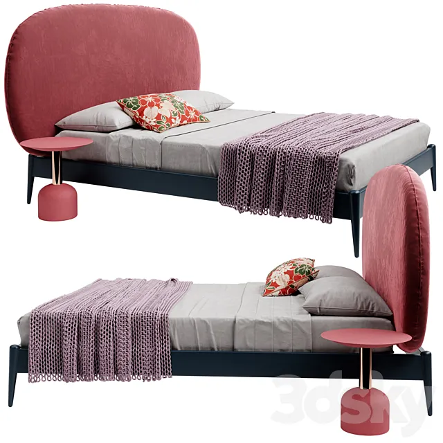 Miniforms – Shiko magnum bed 3D Model Miniforms – Shiko magnum bed 3D Model