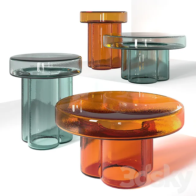 Miniforms – Soda Coffee Tables 3D Model Miniforms – Soda Coffee Tables 3D Model