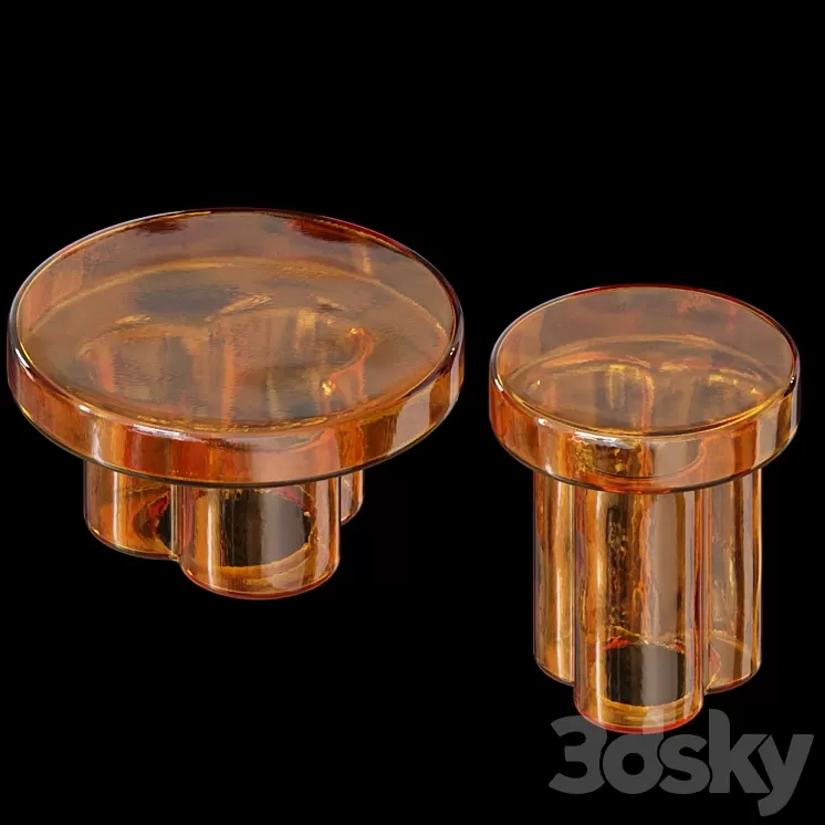 Miniforms Soda Coffee Tables 3D Model Miniforms Soda Coffee Tables 3D Model