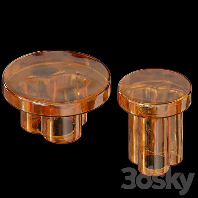 Miniforms Soda Coffee Tables 3D Model