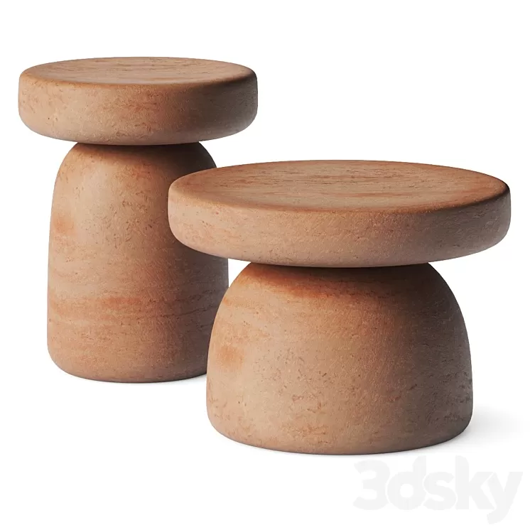 Miniforms Tototo Coffee Tables 3D Model Miniforms Tototo Coffee Tables 3D Model