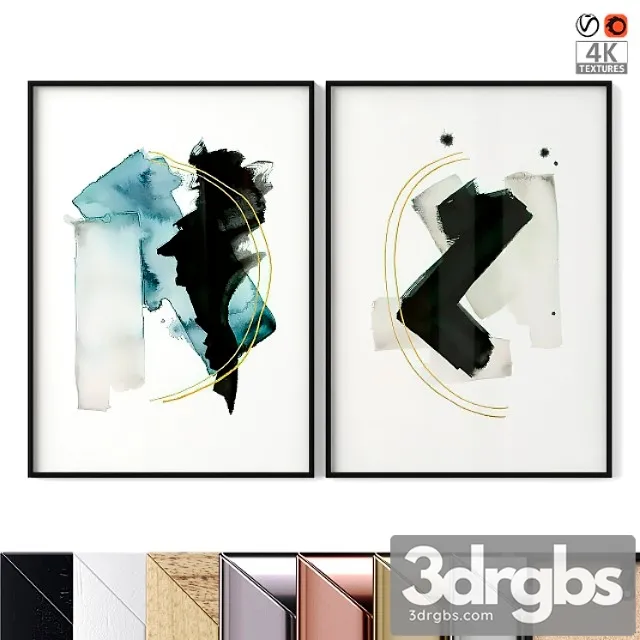 Minimal Paintings 1 3D Model Download