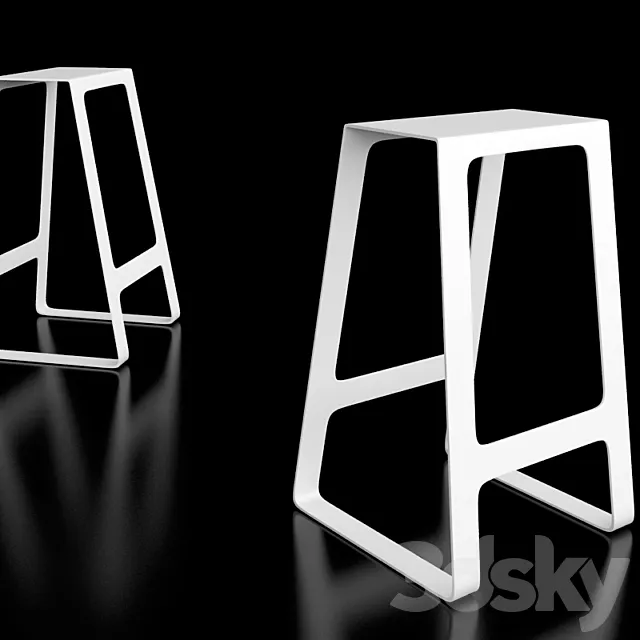 minimal stool by Jonathan Nesci 3D Model minimal stool by Jonathan Nesci 3D Model