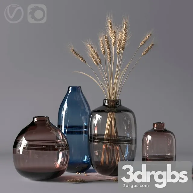 Minimalist Clear Glass Vase 3D Model Download Minimalist Clear Glass Vase 3D Model Download