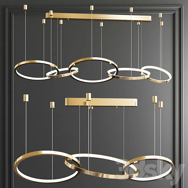 Minimalist LED Ring 3D Model Minimalist LED Ring 3D Model