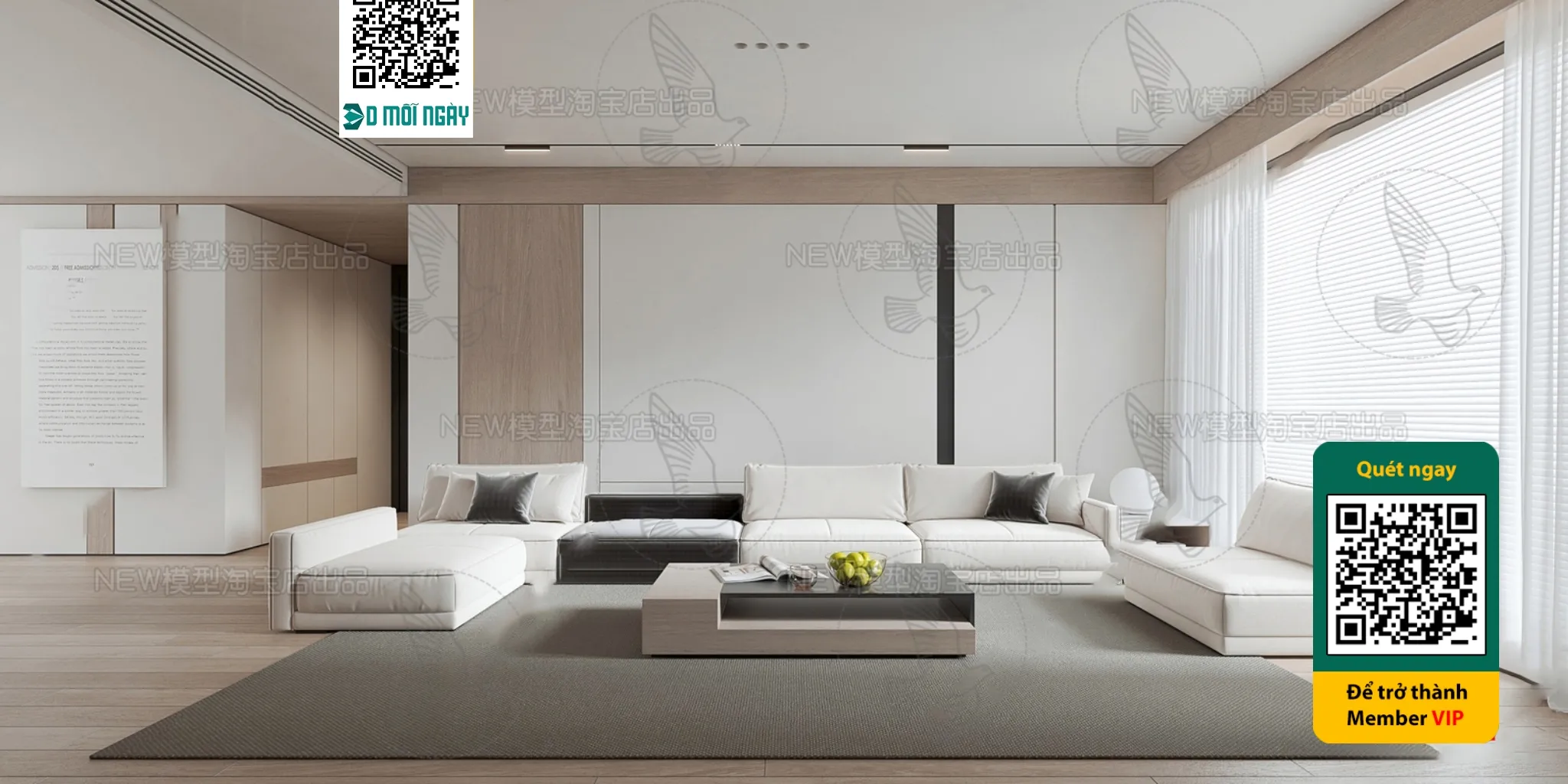 Minimalist style 3D – 004 – 3962