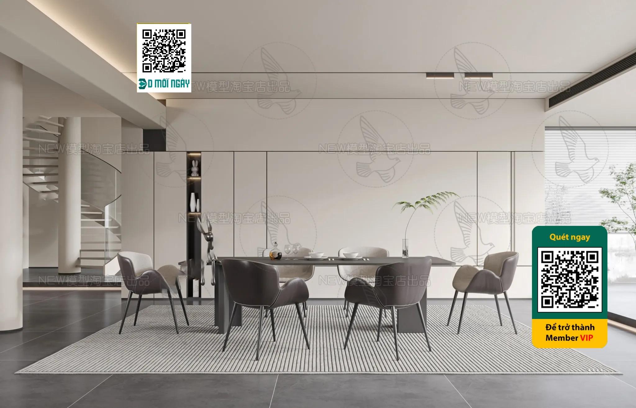 Minimalist style 3D – 005 – 3963