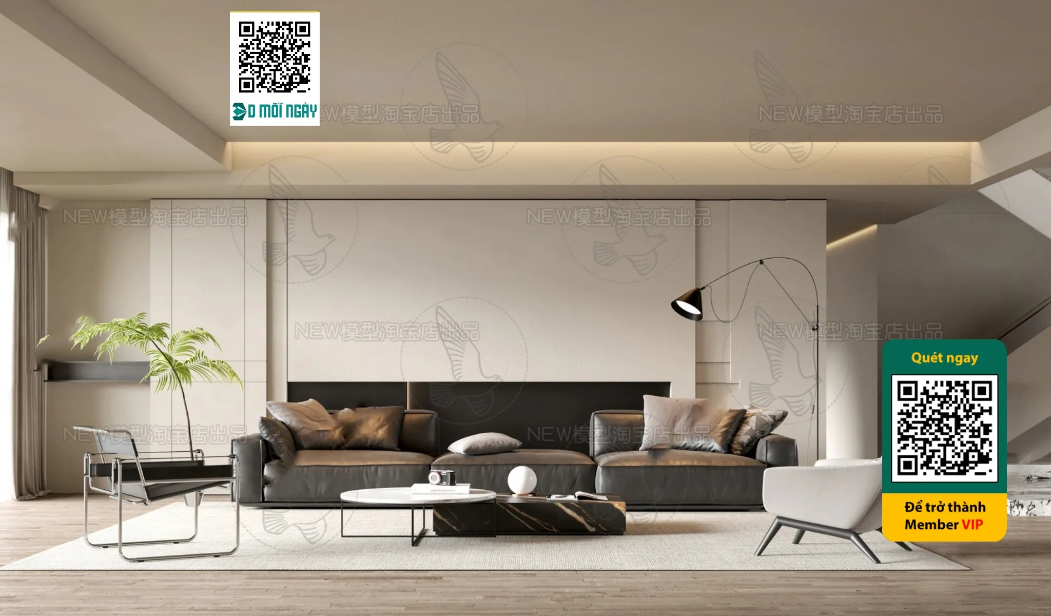 Minimalist style 3D – 006 – 3964