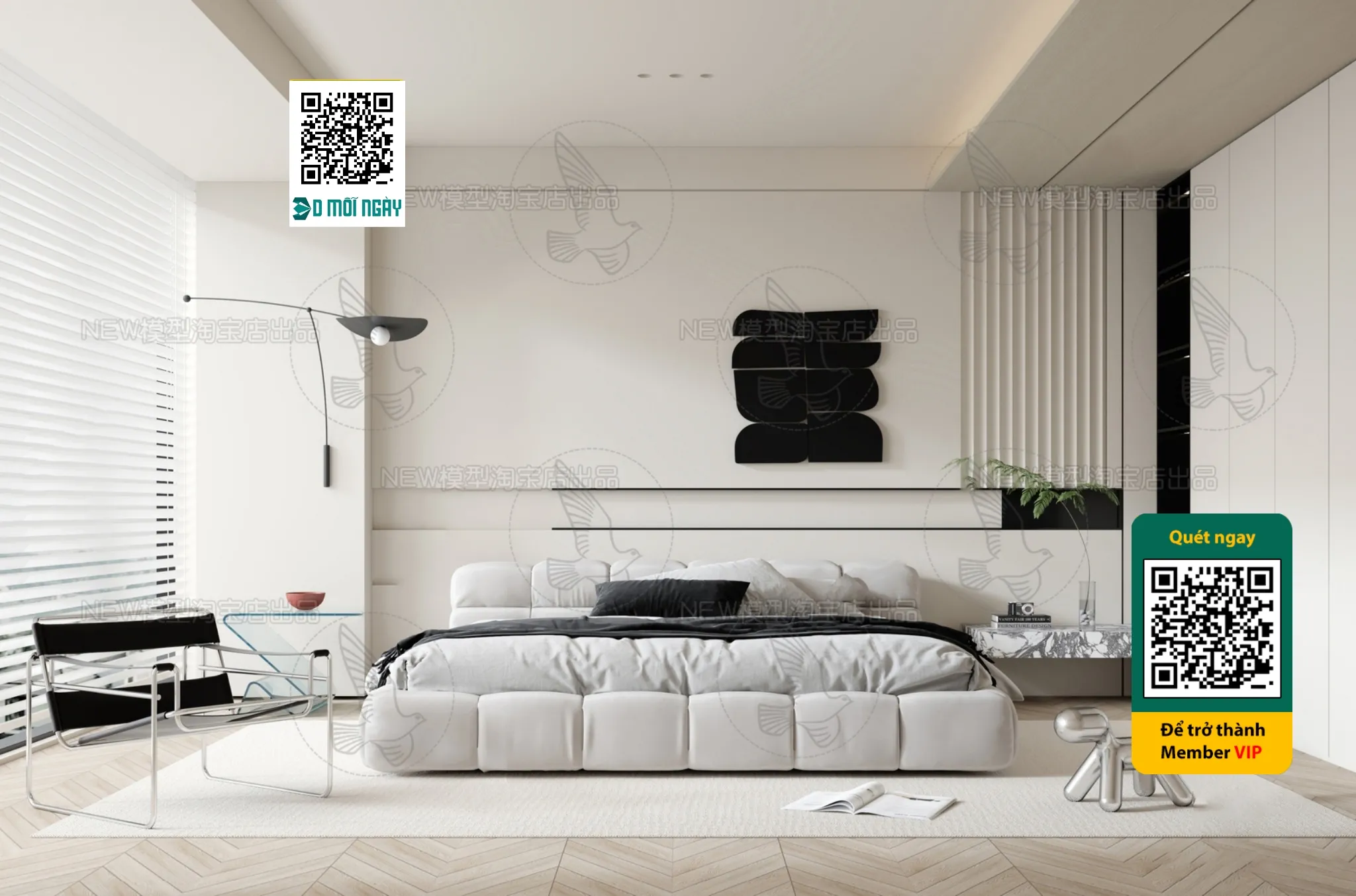 Minimalist style 3D – 007 – 3965