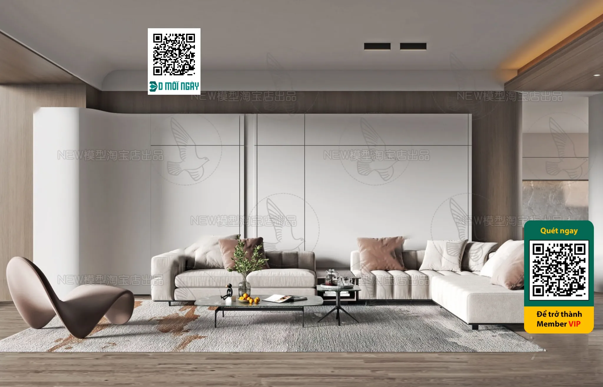 Minimalist style 3D – 017 – 3975