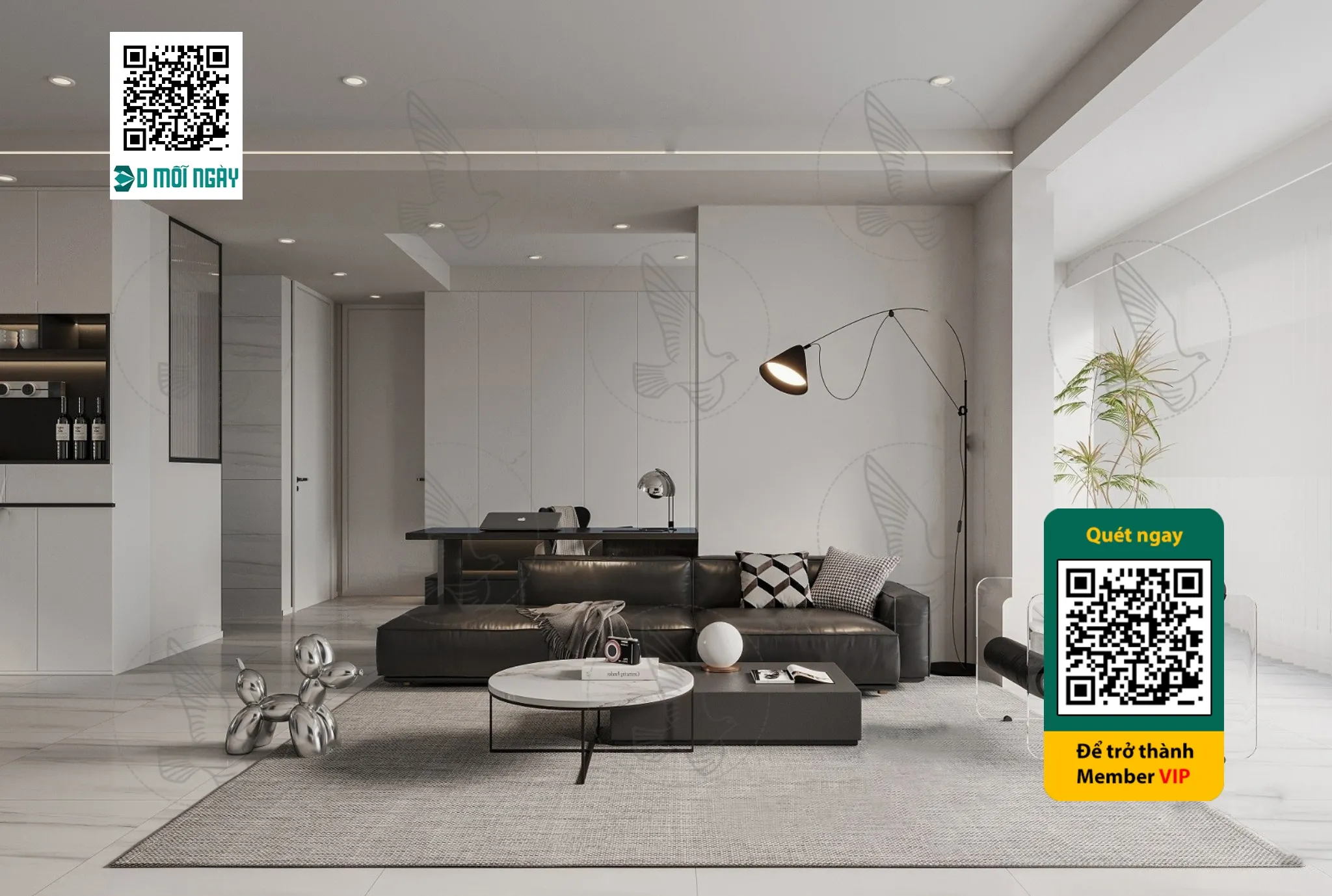 Minimalist Style – 3D Models – 010 – 3688