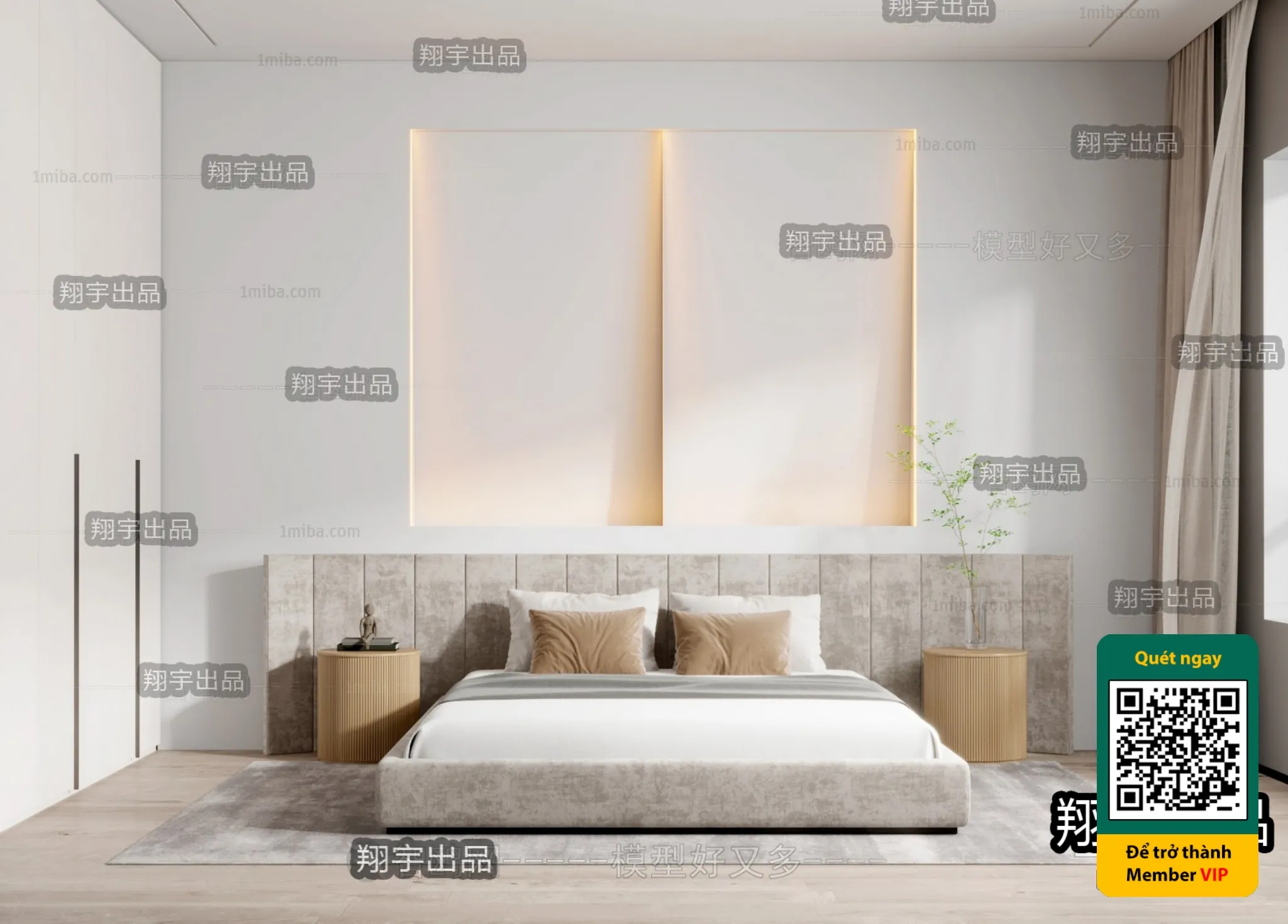MINIMALIST STYLE – VRAY / CORONA – 3D MODEL – 4423