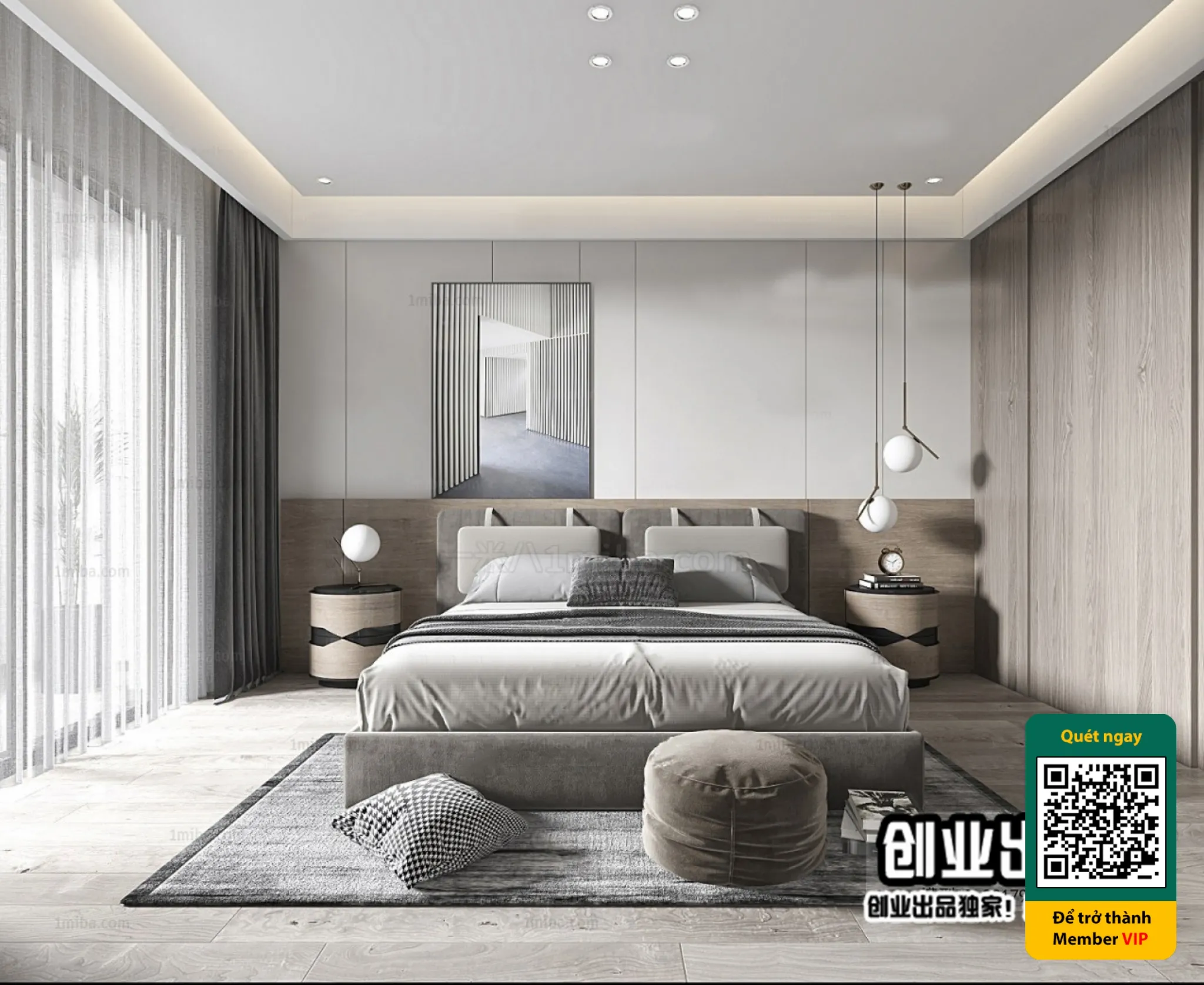 MINIMALIST STYLE – VRAY / CORONA – 3D MODEL – 4425