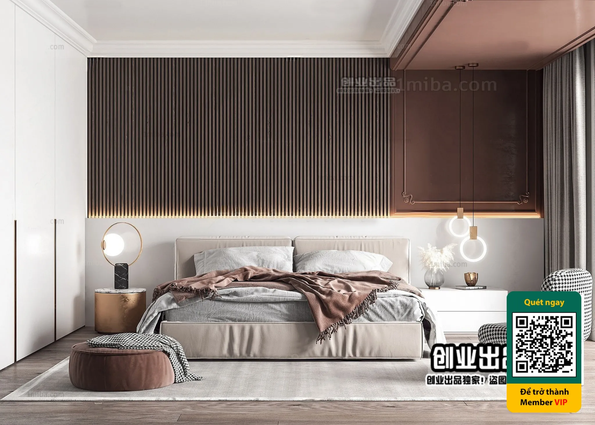 MINIMALIST STYLE – VRAY / CORONA – 3D MODEL – 4429