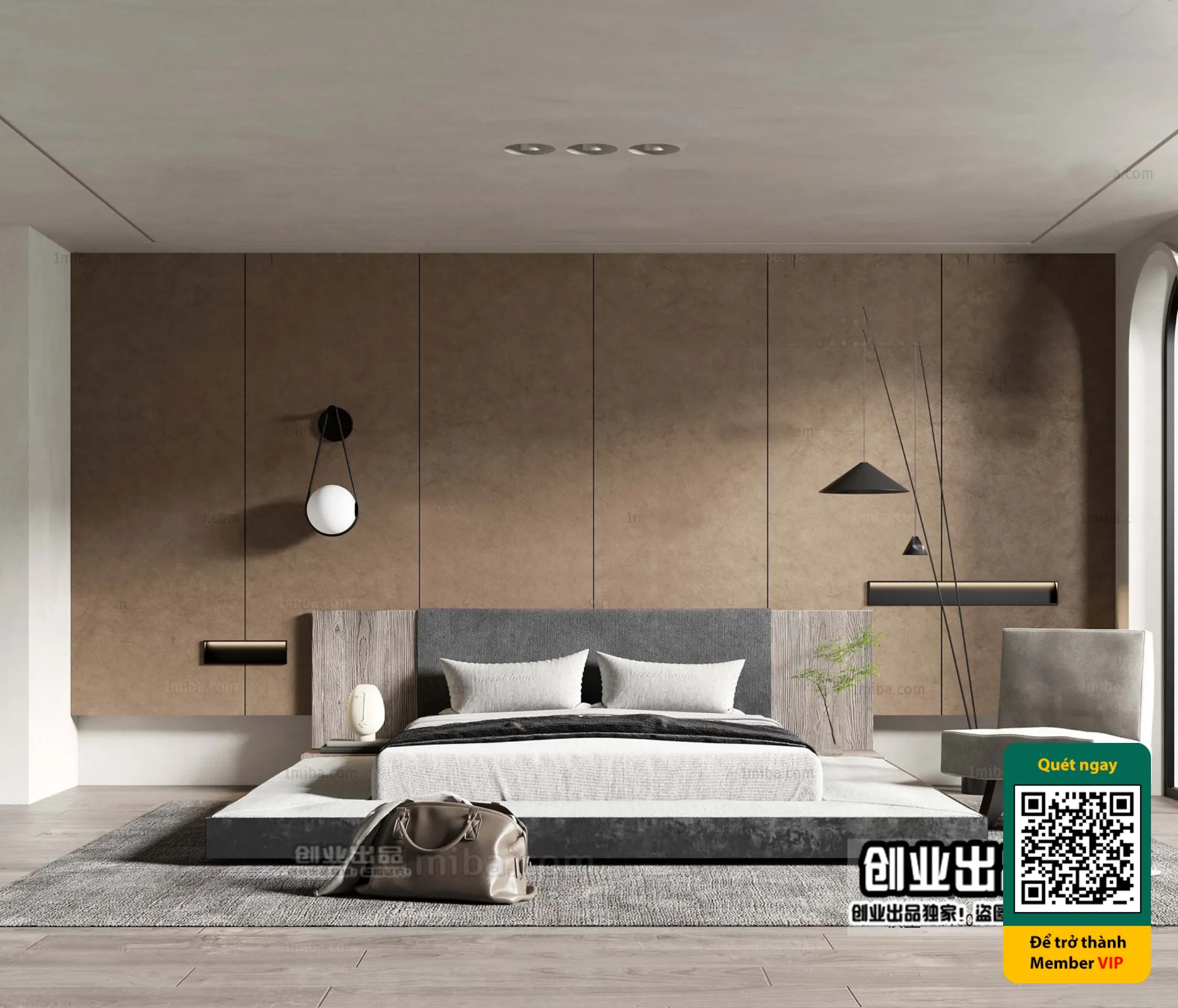 MINIMALIST STYLE – VRAY / CORONA – 3D MODEL – 4430