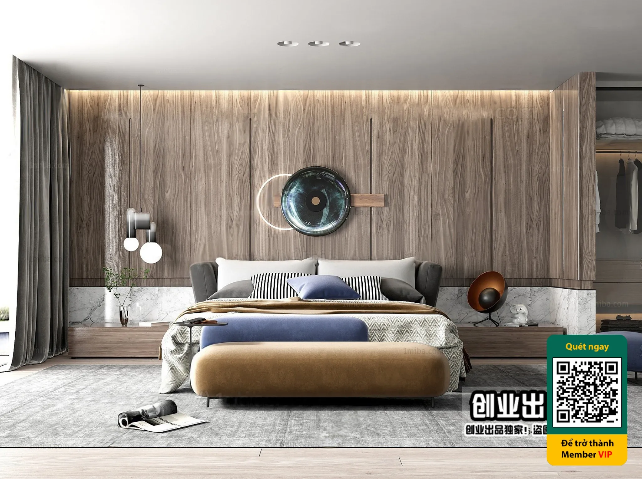 MINIMALIST STYLE – VRAY / CORONA – 3D MODEL – 4431