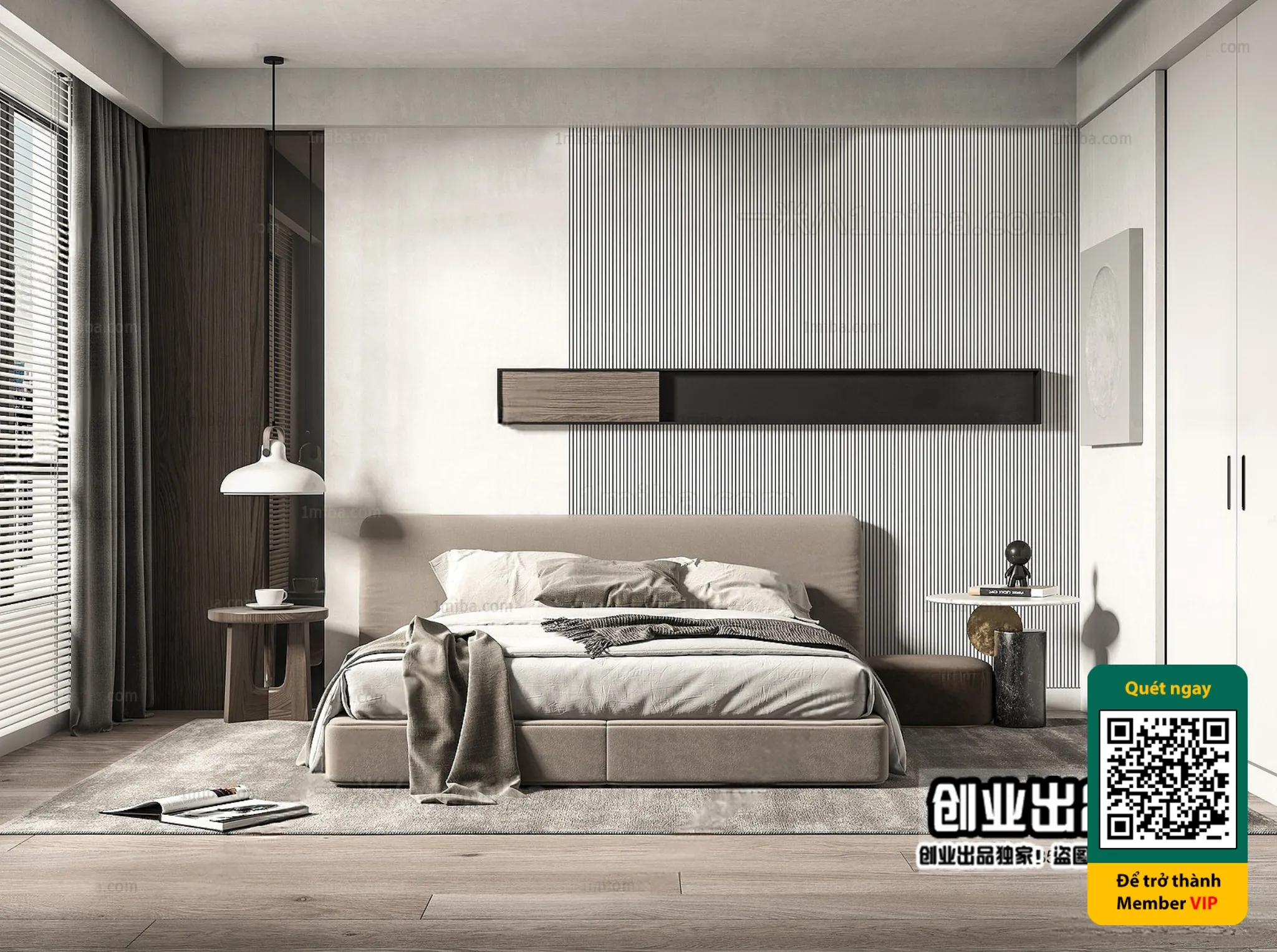 MINIMALIST STYLE – VRAY / CORONA – 3D MODEL – 4432