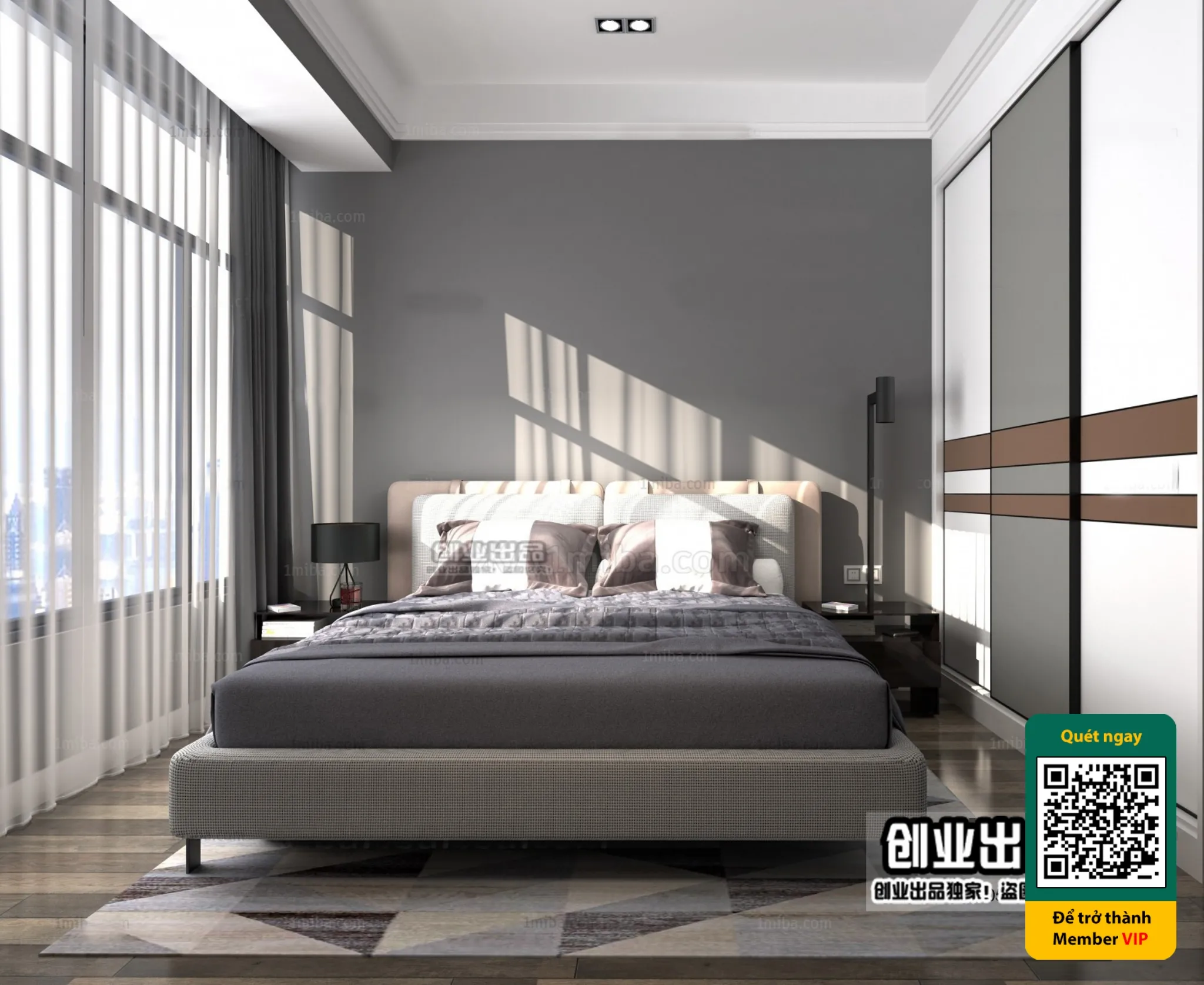 MINIMALIST STYLE – VRAY / CORONA – 3D MODEL – 4435