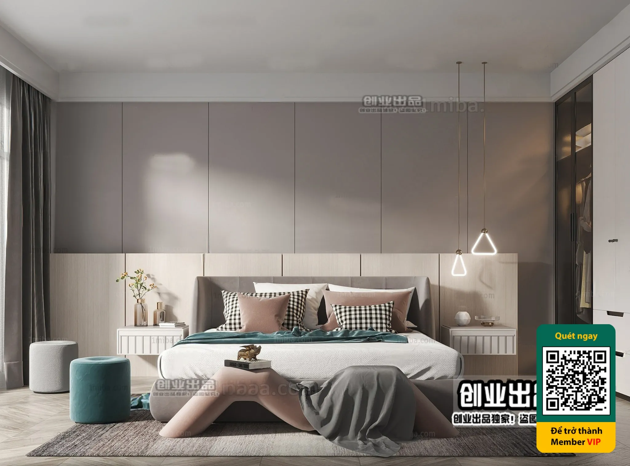 MINIMALIST STYLE – VRAY / CORONA – 3D MODEL – 4436