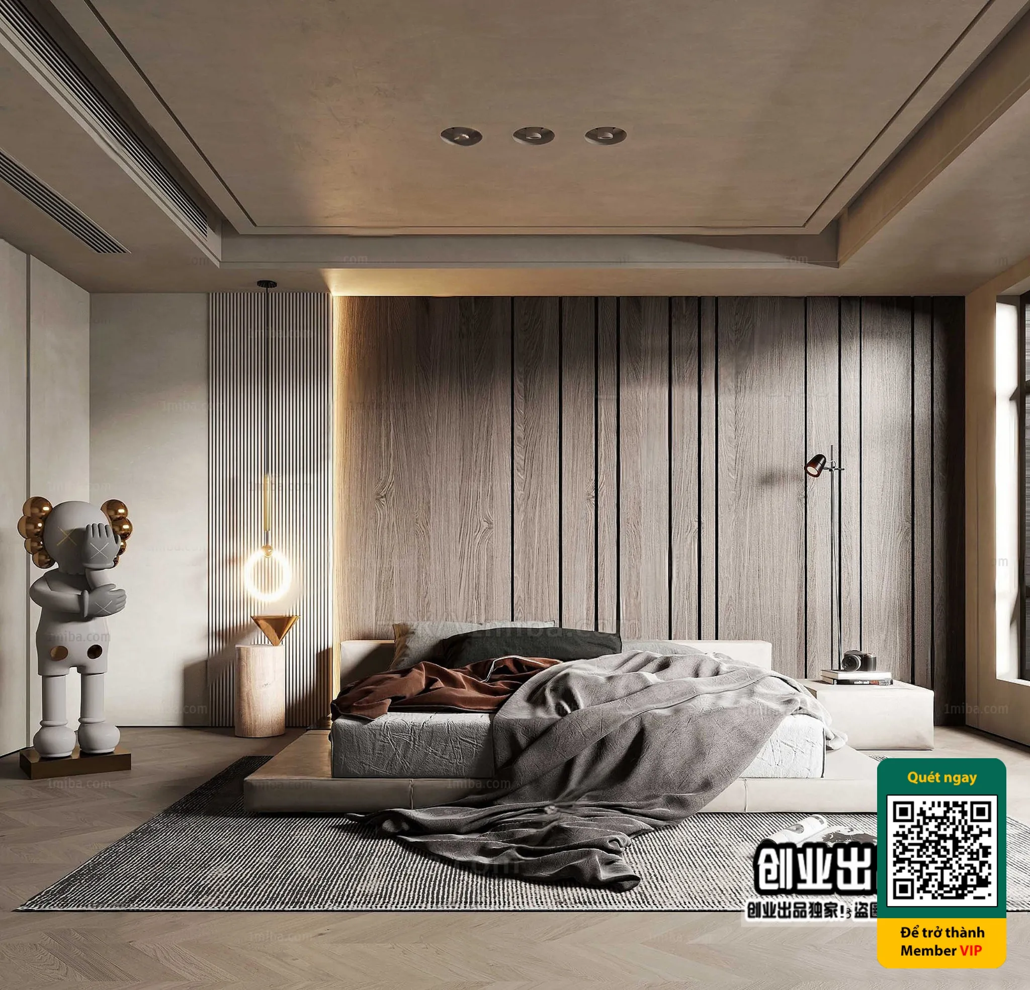 MINIMALIST STYLE – VRAY / CORONA – 3D MODEL – 4437