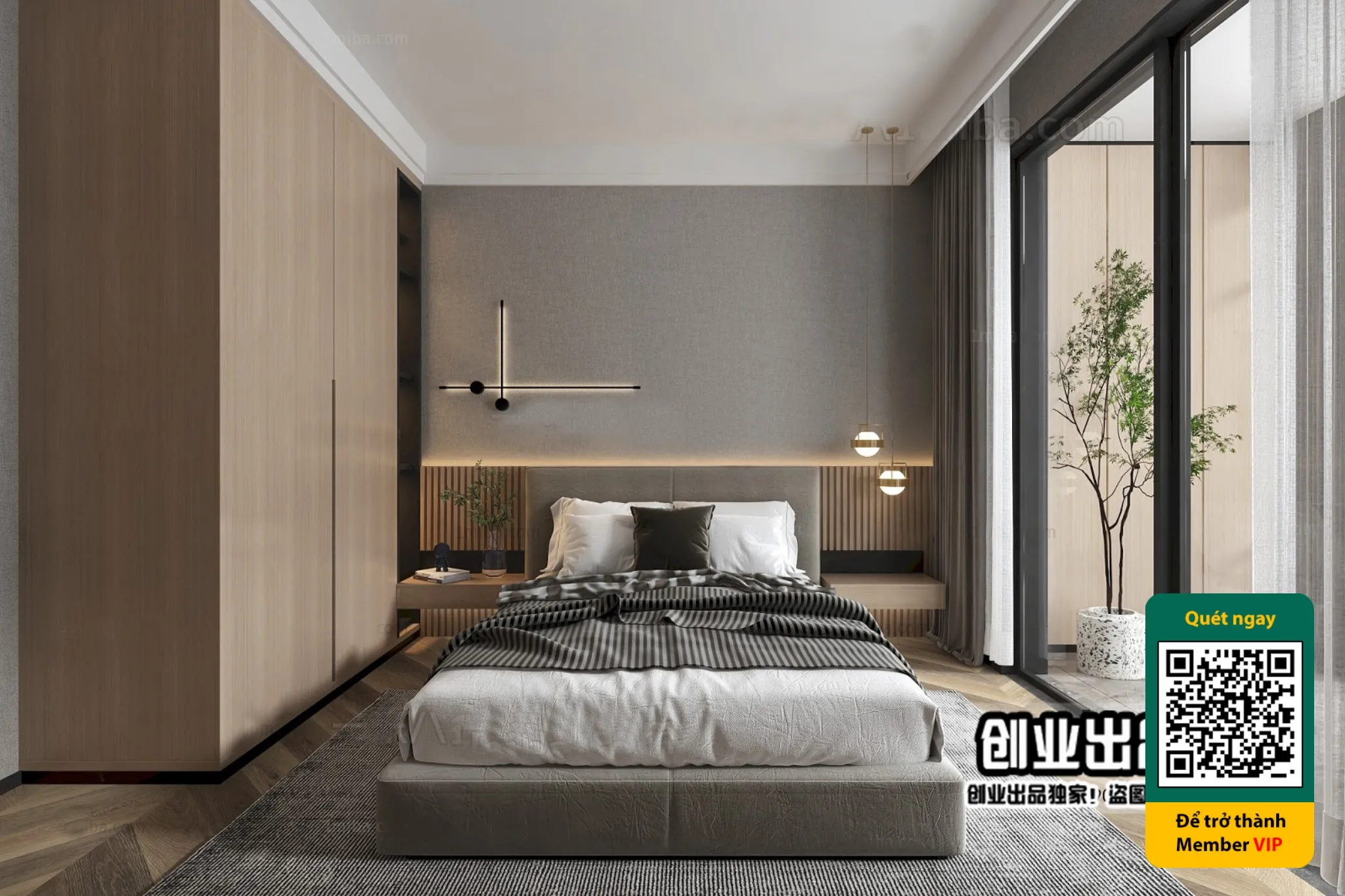 MINIMALIST STYLE – VRAY / CORONA – 3D MODEL – 4444