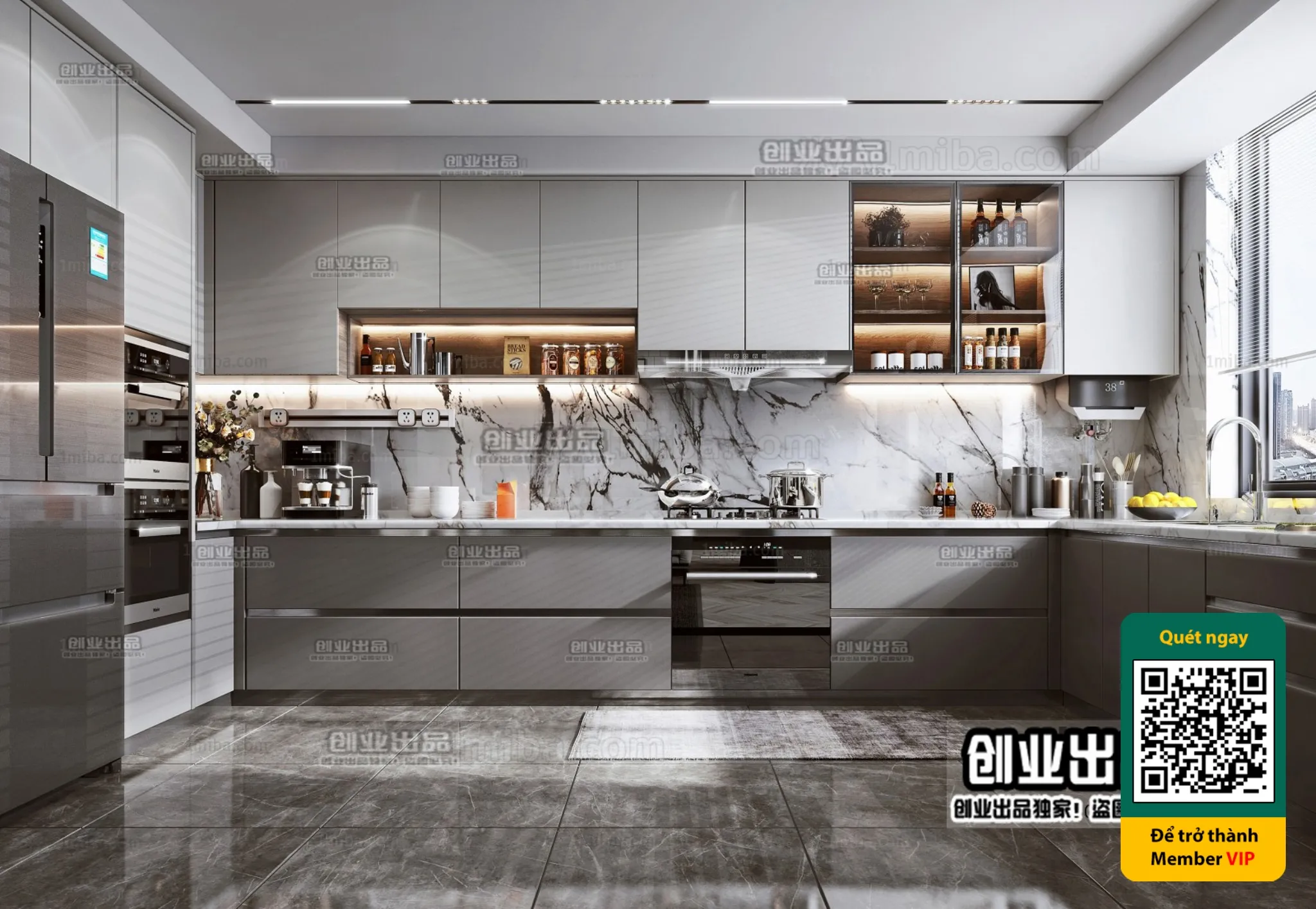 MINIMALIST STYLE – VRAY / CORONA – 3D MODEL – 4448