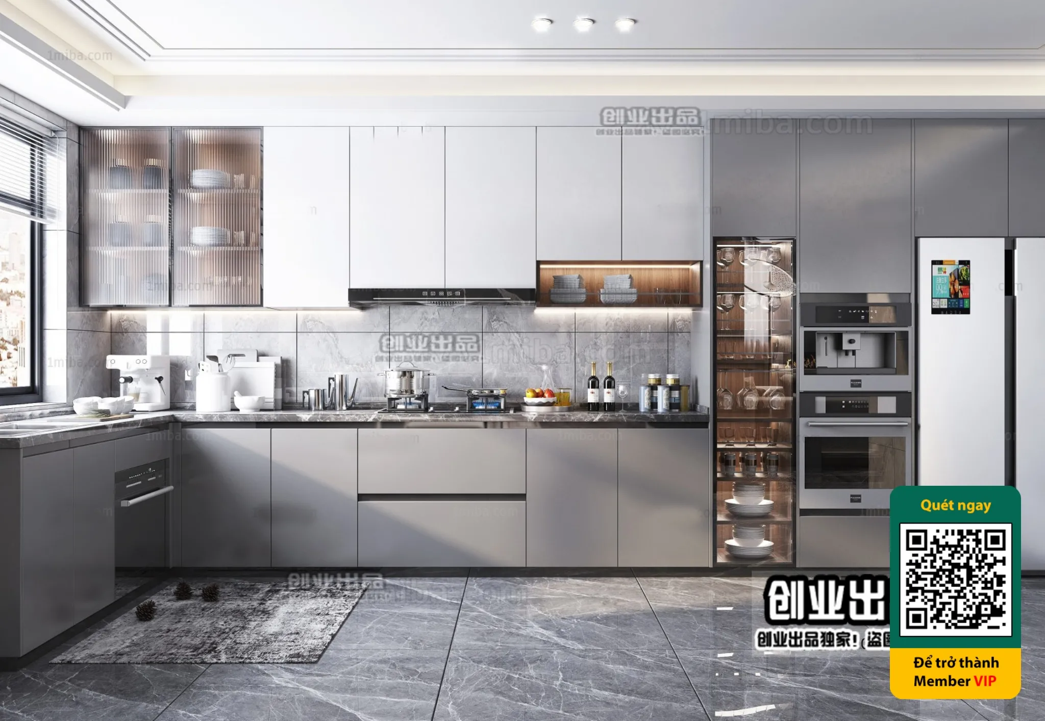 MINIMALIST STYLE – VRAY / CORONA – 3D MODEL – 4452