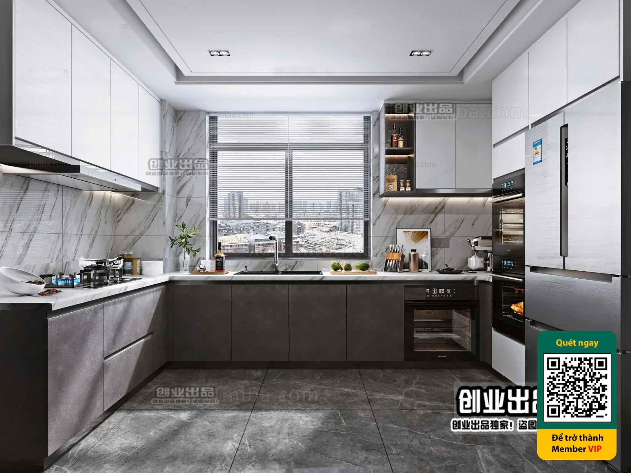 MINIMALIST STYLE – VRAY / CORONA – 3D MODEL – 4454