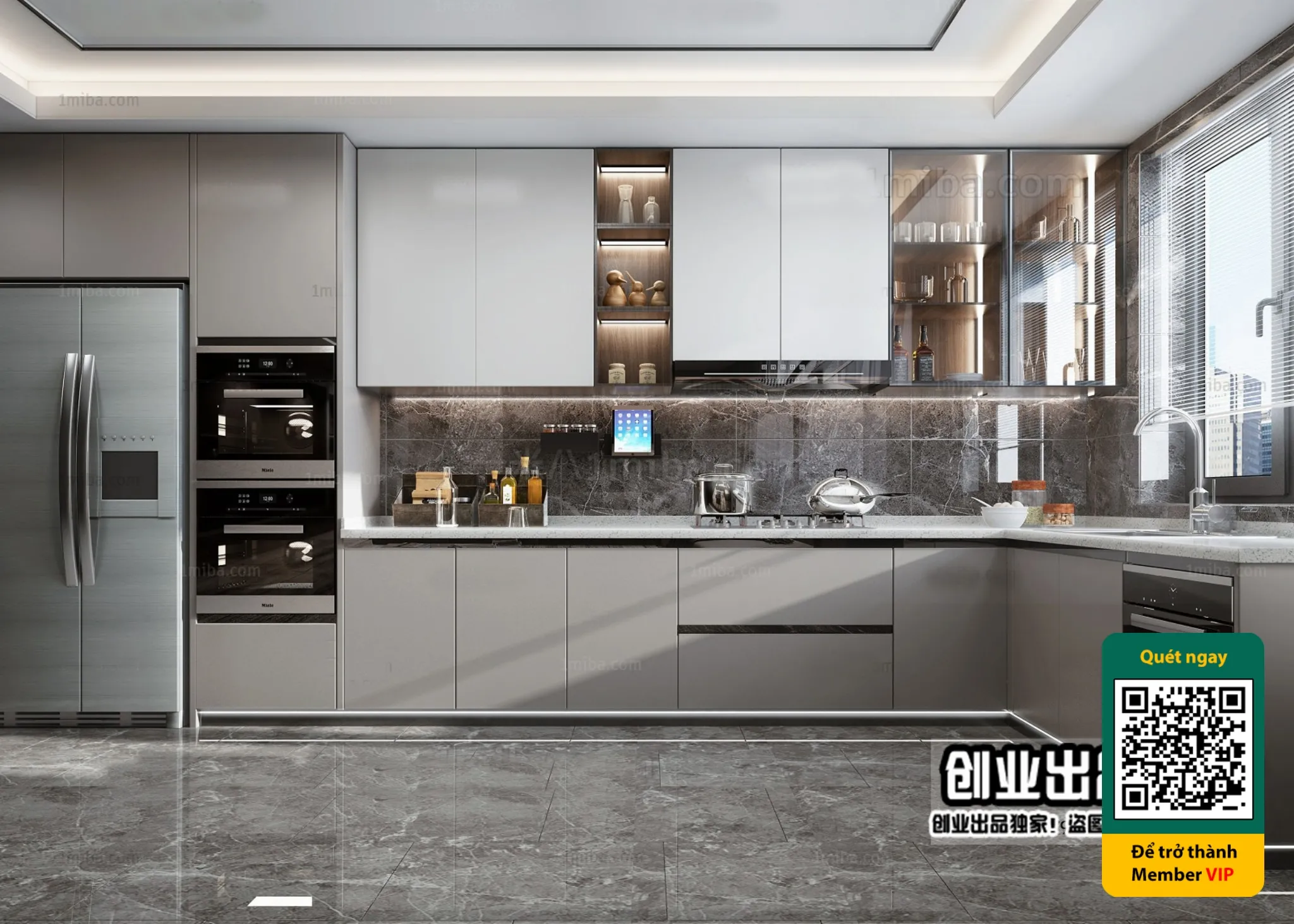 MINIMALIST STYLE – VRAY / CORONA – 3D MODEL – 4456