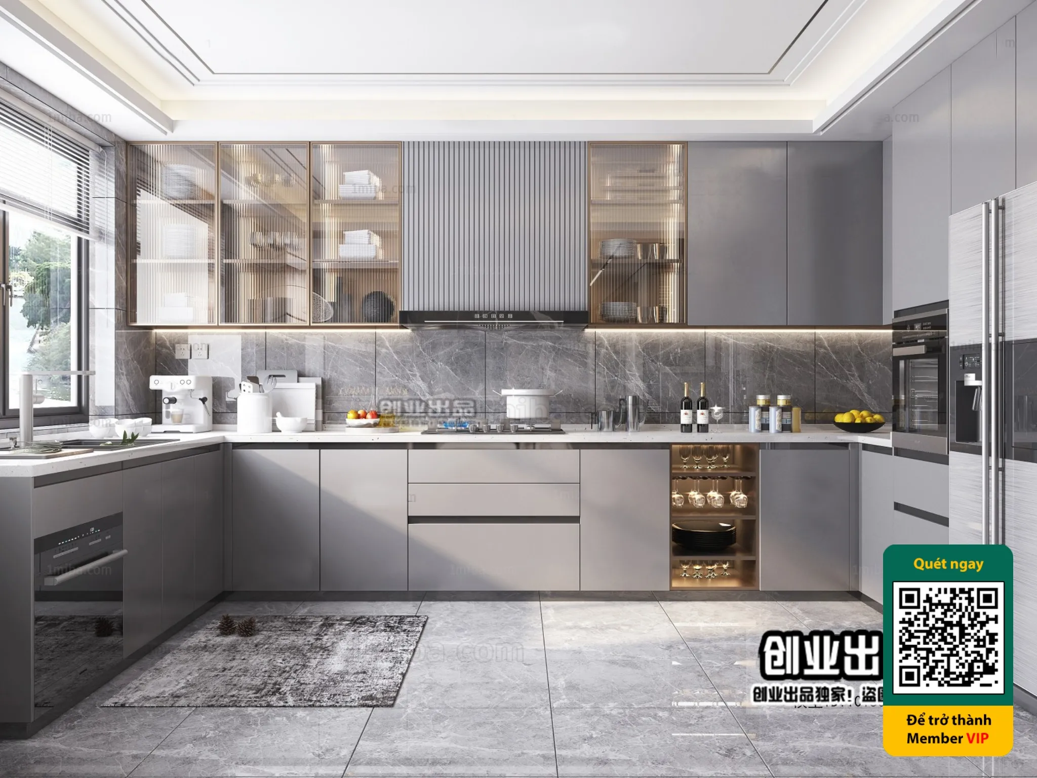 MINIMALIST STYLE – VRAY / CORONA – 3D MODEL – 4458