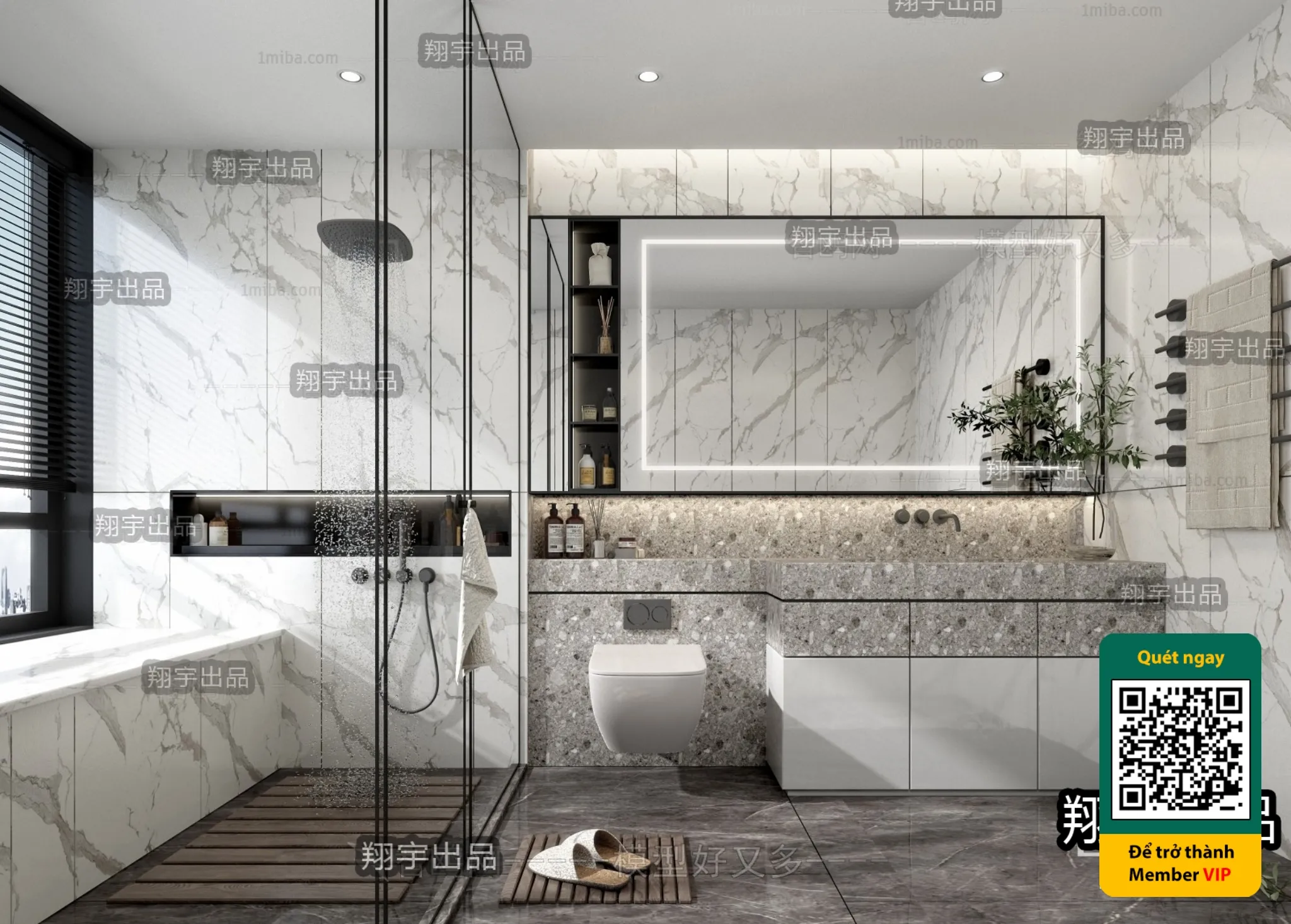 MINIMALIST STYLE – VRAY / CORONA – 3D MODEL – 4461